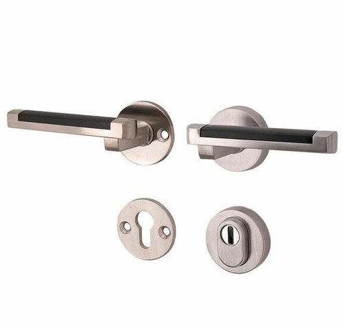 SKG3 kruk/kruk op rozet Dual Links + kerntrekbeveiliging mat, Doe-het-zelf en Verbouw, Hang- en Sluitwerk, Nieuw, Ophalen of Verzenden