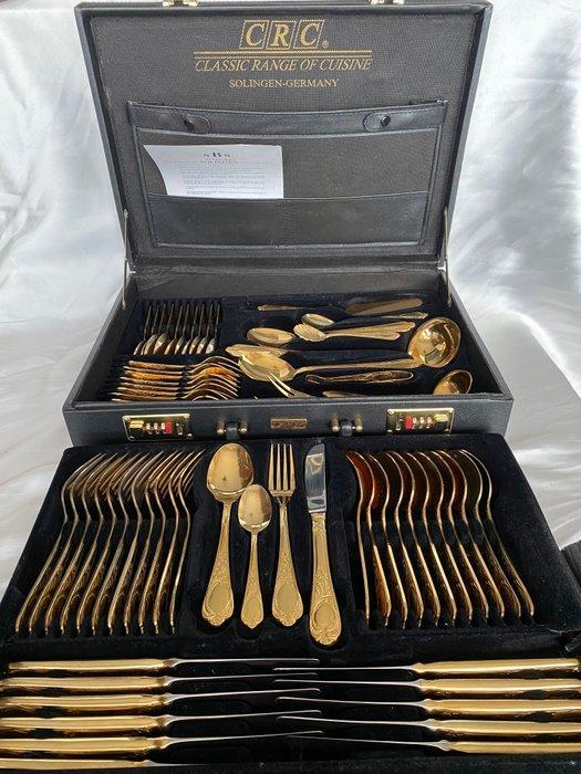 Solingen - Bestekset voor 12 personen - Luxe serie en goud, Antiek en Kunst, Curiosa en Brocante