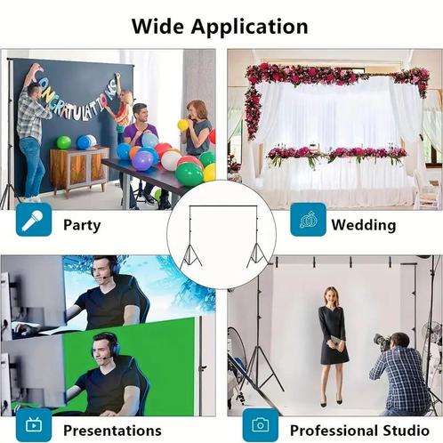 Standaard frame voor flowerwall of fotoshoot t-vorm +/- 3*2m, Huis en Inrichting, Woonaccessoires | Kunstplanten en Kunstbloemen