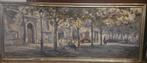 Spaanse school (XX) - NO RESERVE - Leyendo en la Rambla - XL, Antiek en Kunst