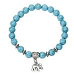 Fako Bijoux® - Buddha Armband - Bedel - Olifant - Turquoise, Sieraden, Tassen en Uiterlijk, Armbanden, Verzenden, Nieuw