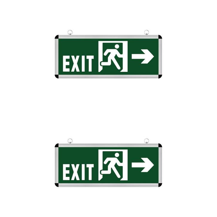 LED Noodverlichting Exit - 2 Pack - Rabonta Links/Rechts -, Huis en Inrichting, Lampen | Overige, Nieuw, Ophalen of Verzenden