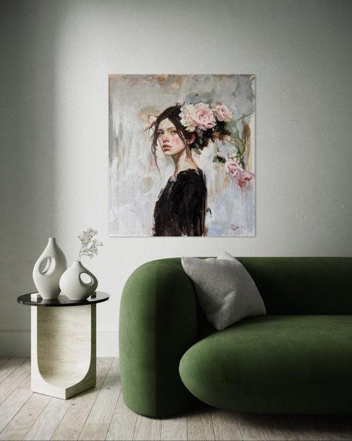 Suzan Schuttelaar - Thorns and Grace, Antiek en Kunst, Kunst | Schilderijen | Modern