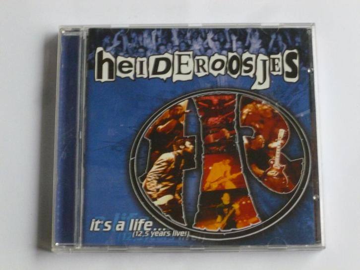 Heideroosjes - Its a life...(12,5 years live!), Cd's en Dvd's, Cd's | Rock, Zo goed als nieuw, Verzenden