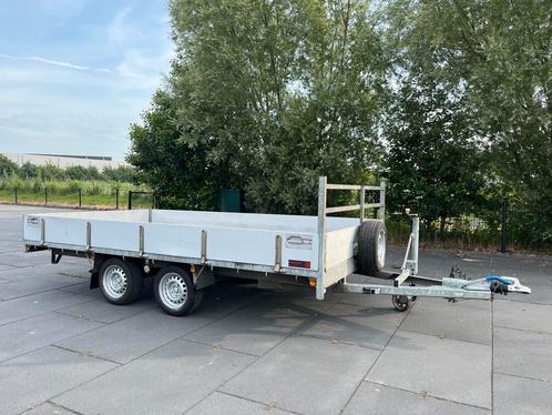 Helpo Plateauwagen 400 x 220 cm in goede staat ! 2700 kg, Auto diversen, Aanhangers en Bagagewagens, Gebruikt, Ophalen