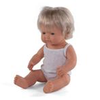 Pop Europees meisje (38 cm) - Miniland, Kinderen en Baby's, Speelgoed | Poppen, Nieuw