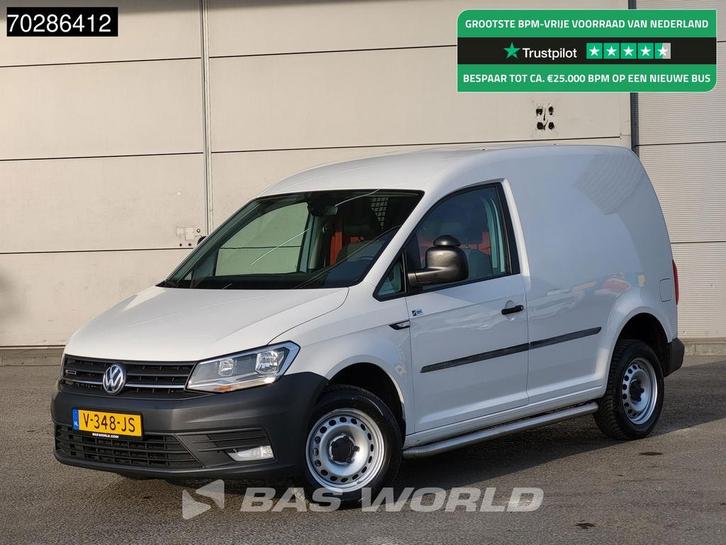 Volkswagen Caddy 122PK 4x4 4Motion L1H1 Trekhaak Navi Airco, Auto's, Bestelauto's, Lease, Handgeschakeld, Financial lease, Wit