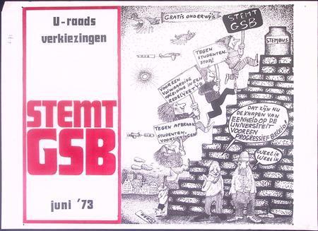 Poster van de GSB over onderwijs (lijst optie, Posters), Verzamelen, Posters, Nieuw, Overige onderwerpen, Met lijst, Verzenden
