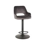 Nieuwe Barkruk Fabienne - Antraciet Vintage/Café, Huis en Inrichting, Barkrukken, Ophalen, Nieuw