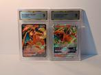 Pokémon - 2 Graded card - Charizard - GG 9 - Various sets, Nieuw
