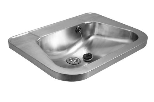 Wastafel wouter RVS 304  met kraangat HorecaTraders, Zakelijke goederen, Horeca | Meubilair en Inrichting, Verzenden