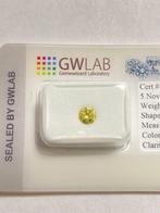 Zonder minimumprijs - 1 pcs Diamant (Kleurbehandeld) - 0.41, Sieraden, Tassen en Uiterlijk, Edelstenen, Nieuw