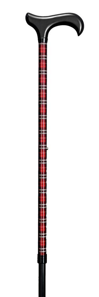Wandelstok Gastrock Step Derby geruit rood, Diversen, Verpleegmiddelen, Nieuw, Ophalen of Verzenden