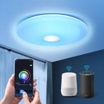 AigoSmart WiFi LED plafonnière - 18W RGB+CCT - Bediening met, Verzenden, Zo goed als nieuw