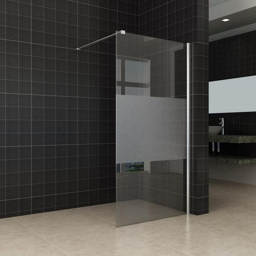 Inloopdouche Wiesbaden Slim Middenband Glas 120x200 8mm Nano, Doe-het-zelf en Verbouw, Sanitair, Douche, Nieuw, Ophalen of Verzenden