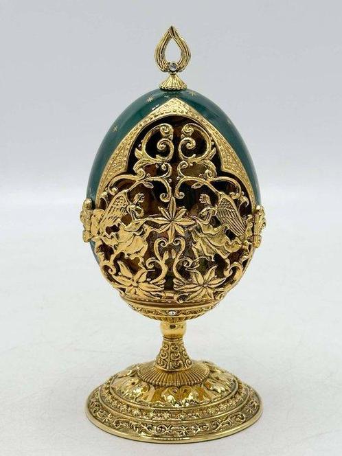 Fabergé ei - House of Faberge - Porselein, Verguld - Het, Antiek en Kunst, Curiosa en Brocante