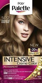 Schwarzkopf Poly Palette 500 Donkerblond Permanente Haarverf, Verzenden