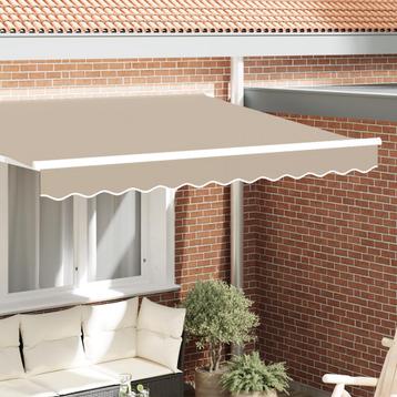 vidaXL Luifel Valance voor 3 m Frame Beige 2.8x0.2 m beschikbaar voor biedingen