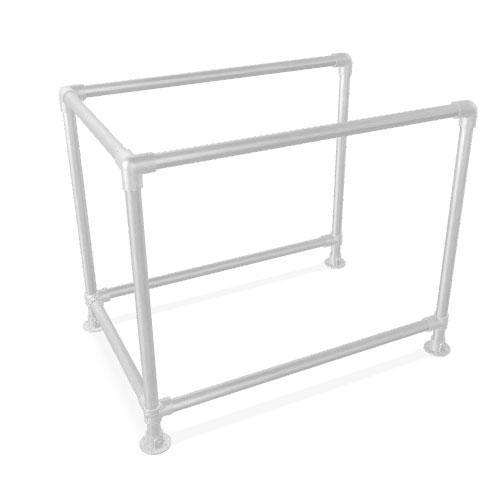 Steigerbuis Traphek Maribor | Staal 42.4 mm | Voet | DIY | O, Doe-het-zelf en Verbouw, Ladders en Trappen, Ophalen of Verzenden