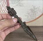 Tibetaans bronzen Phurba – rituele dolk – uiterst, Antiek en Kunst