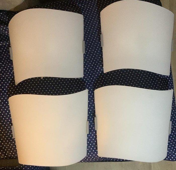 AV Mazzega - Wandkandelaar - Metaal - Quattre wandlamp, Antiek en Kunst, Antiek | Lampen