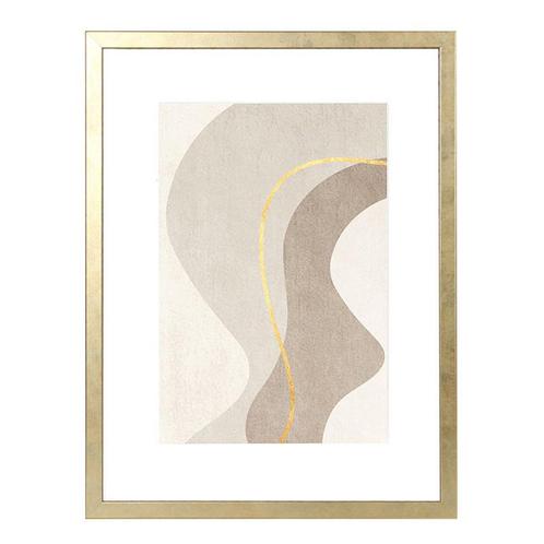Wissellijst Hout Goud 40x60 cm, Huis en Inrichting, Woonaccessoires | Lijsten
