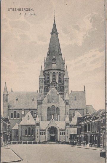 STEENBERGEN - R. C. Kerk, Verzamelen, Ansichtkaarten | Nederland, Verzenden