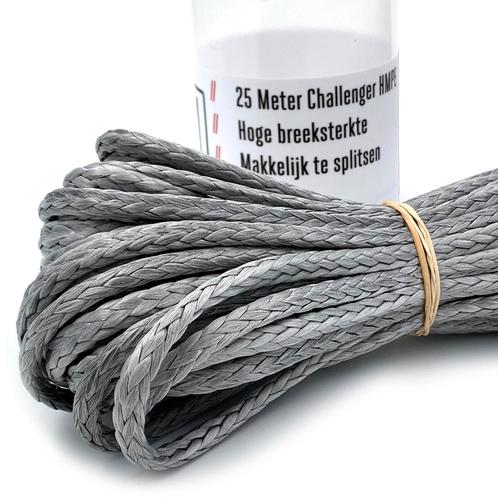 M-lines  Challenger HMPE - 4mm zilver - 25 meter klos, Watersport en Boten, Accessoires en Onderhoud, Ophalen of Verzenden