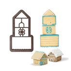 Uitsteker Koekjeshuis 3D, Hobby en Vrije tijd, Taarten en Cupcakes maken, Verzenden, Nieuw