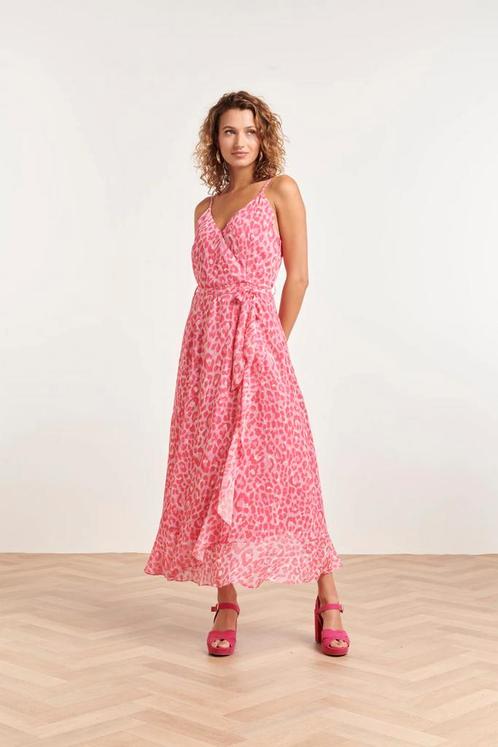 -30% Smashed Lemon  Smashed Lemon 24300 maxi zomerjurk met a, Kleding | Dames, Jurken, Roze, Nieuw, Verzenden