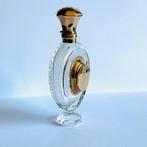 Exclusief antiek parfumflesje met gouden dop en medaillon -, Antiek en Kunst