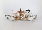 Ontbijtservies - Elegant Silver-Plated Breakfast Set -, Antiek en Kunst