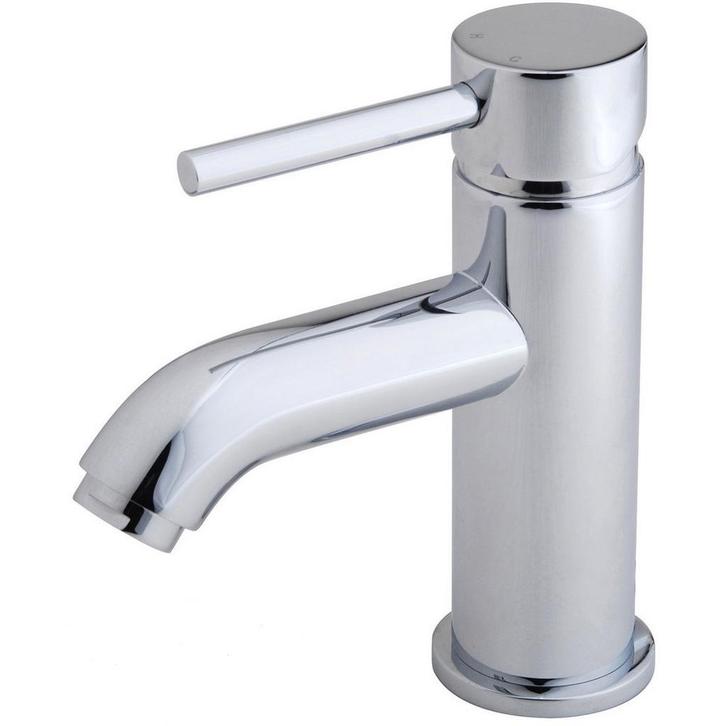 Wiesbaden Caral Wastafelkraan laag- Chroom, Doe-het-zelf en Verbouw, Sanitair, Nieuw, Ophalen of Verzenden