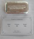 100 gram - Zilver .999 - European Mint, Estonia - Met, Postzegels en Munten, Edelmetalen en Baren