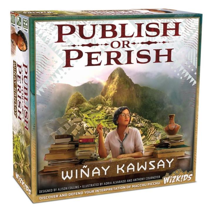 (Pre-order) Winay Kawsay Board Game Publish or Perish, Hobby en Vrije tijd, Gezelschapsspellen | Bordspellen, Zo goed als nieuw