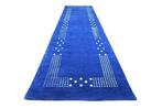 Zachtblauwe Gabbeh  ongebruikt - Loper - 310 cm - 80 cm, Nieuw
