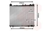RADIATOR VOOR TOYOTA ECHO 2000-2003 1640021060, Ophalen of Verzenden, Nieuw