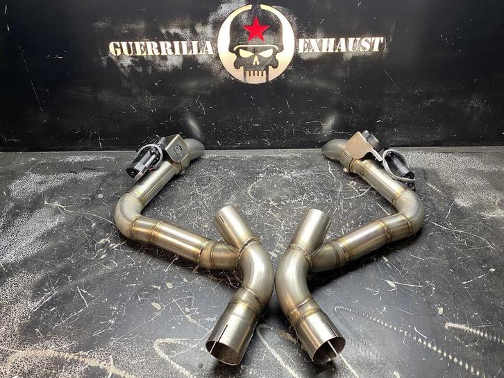 Volkswagen Passat W8 sportuitlaat met klep Guerrilla exhaust, Auto-onderdelen, Uitlaatsystemen, Nieuw, Volkswagen