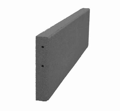 Rubber opsluitband 100x25 cm - Grijs, Tuin en Terras, Overige Tuin en Terras, Verzenden