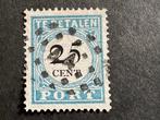 Nederland 1881 - Nederland Port 11A met Puntstempel 44, Postzegels en Munten, Postzegels | Nederland, Gestempeld