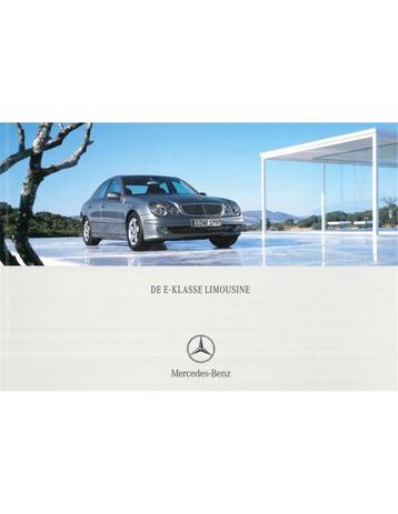 2005 MERCEDES BENZ E KLASSE SEDAN BROCHURE NEDERLANDS beschikbaar voor biedingen