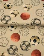 Katoen Jersey Ball Game Beige, Nieuw, Beige