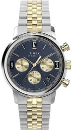Timex TW2W60200 Marlin Chrono horloge, Sieraden, Tassen en Uiterlijk, Horloges | Heren, Overige merken, Staal, Verzenden, Polshorloge