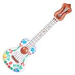 Opblaasbare Gitaar Aloha Groot (104cm), Hobby en Vrije tijd, Feestartikelen, Ophalen of Verzenden, Nieuw