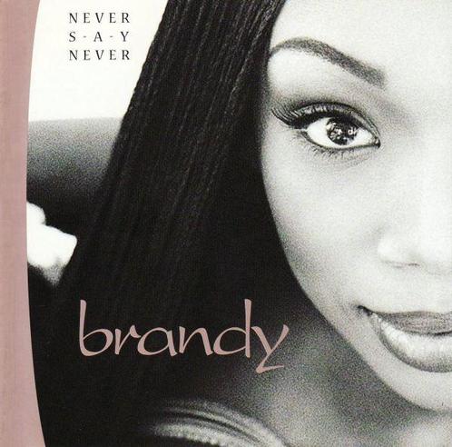 cd - Brandy  - Never Say Never, Cd's en Dvd's, Cd's | Overige Cd's, Zo goed als nieuw, Verzenden