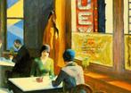 Edward Hopper (1882-1967) - “Chop Suey, 1929”. (30 x 40 cm.), Antiek en Kunst