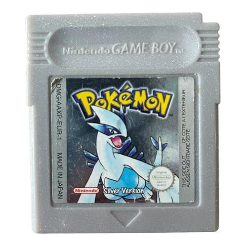 Pokemon Silver Version - EUR-1 (Losse Cassette) (COVER2) (GB, Spelcomputers en Games, Games | Nintendo Game Boy, Verzenden
