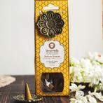 Song of India - Ayurveda Incense cones Tuberose with Metal, Nieuw