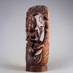 4 armige Saraswati met Gelung Candi Kurung sculptuur - Bali, Antiek en Kunst