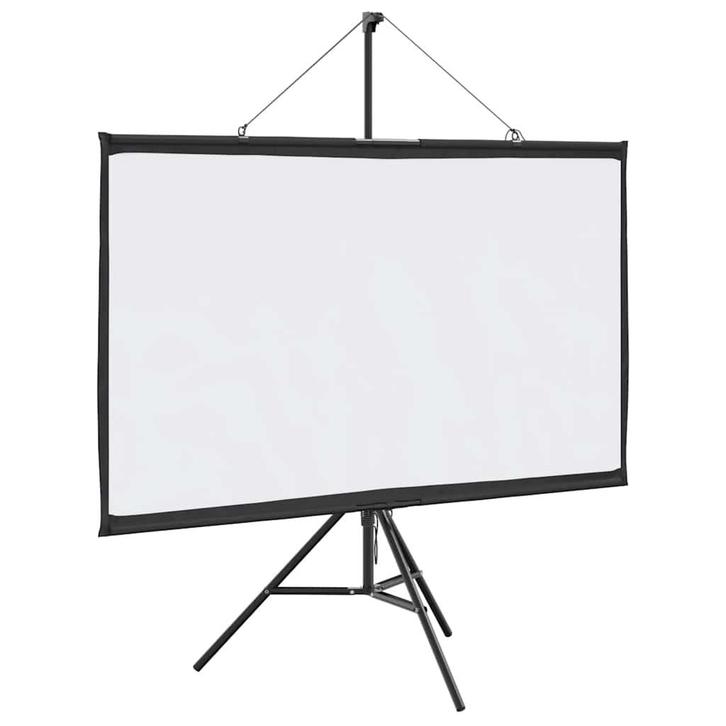 vidaXL Projectiescherm met statief 60 inch 16:9, Audio, Tv en Foto, Beamers, Nieuw, Verzenden